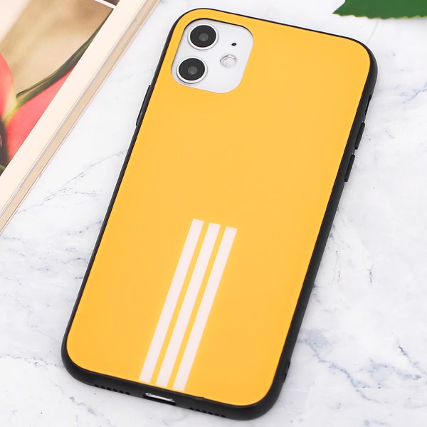 Ốp lưng iPhone 11 Nhựa cứng viền dẻo Glass Print JM