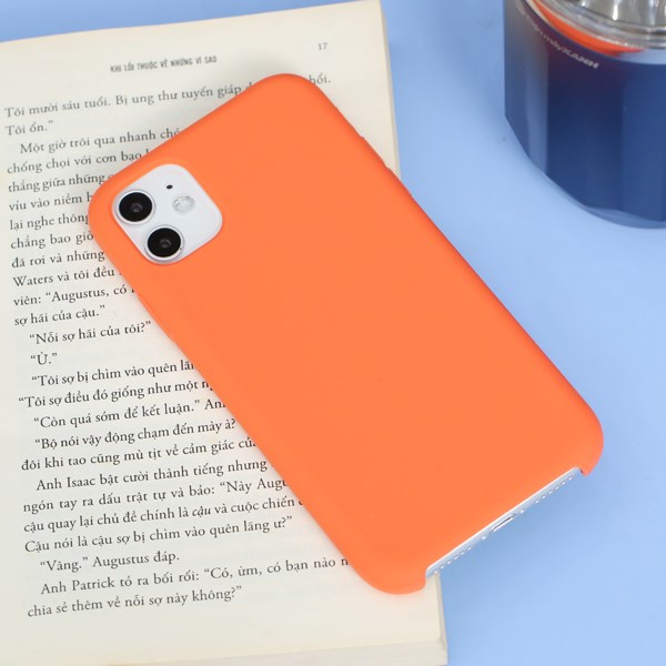 Ốp lưng iPhone 11 Nhựa dẻo LIQUID SILICONE B JM Clementine