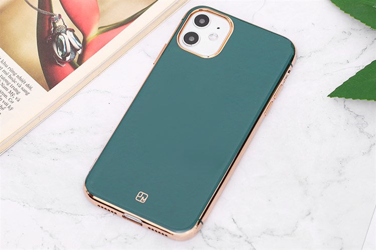Ốp lưng iPhone 11 Nhựa dẻo ROOSEVELT II JM Màu Xanh lá