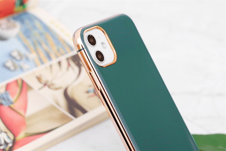 Ốp lưng iPhone 11 Nhựa dẻo ROOSEVELT II JM Màu Xanh lá