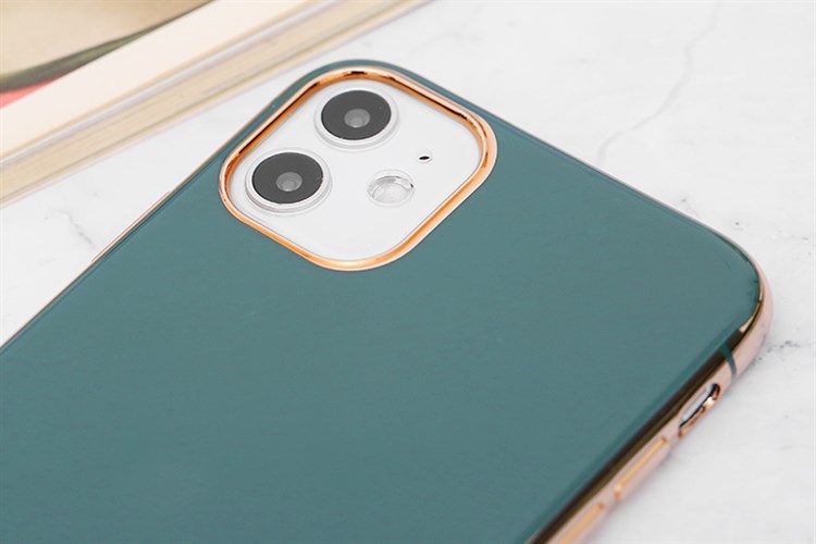 Ốp lưng iPhone 11 Nhựa dẻo ROOSEVELT II JM Màu Xanh lá