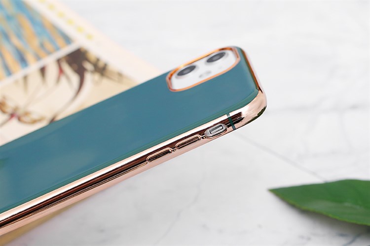 Ốp lưng iPhone 11 Nhựa dẻo ROOSEVELT II JM Màu Xanh lá