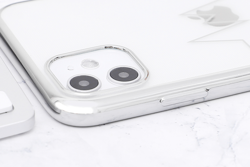 Ốp lưng iPhone 11 Nhựa dẻo TPU Electroplating Heartbeat COSANO