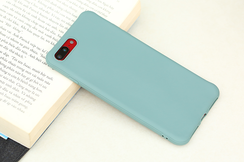 Ốp lưng iPhone 7/8+ nhựa dẻo Bumper Candy JM Xanh cây thông - giá rẻ