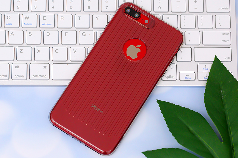 Ốp lưng iPhone 7 Plus/ 8 Plus Nhựa dẻo Glaze TPU Case COSANO