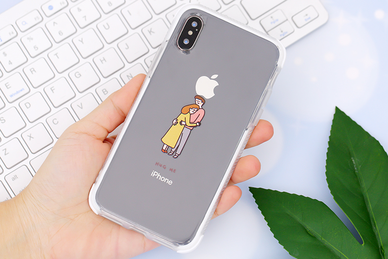 Ốp lưng iPhone X/Xs Nhựa dẻo printing Clear TPU OSMIA CN6190927 Ôm tôi