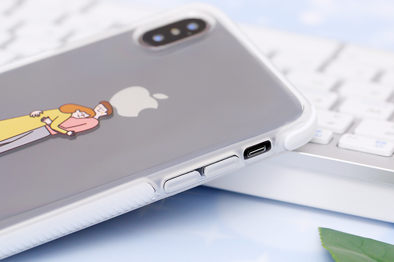 Ốp lưng iPhone X/Xs Nhựa dẻo printing Clear TPU OSMIA CN6190927 Ôm tôi