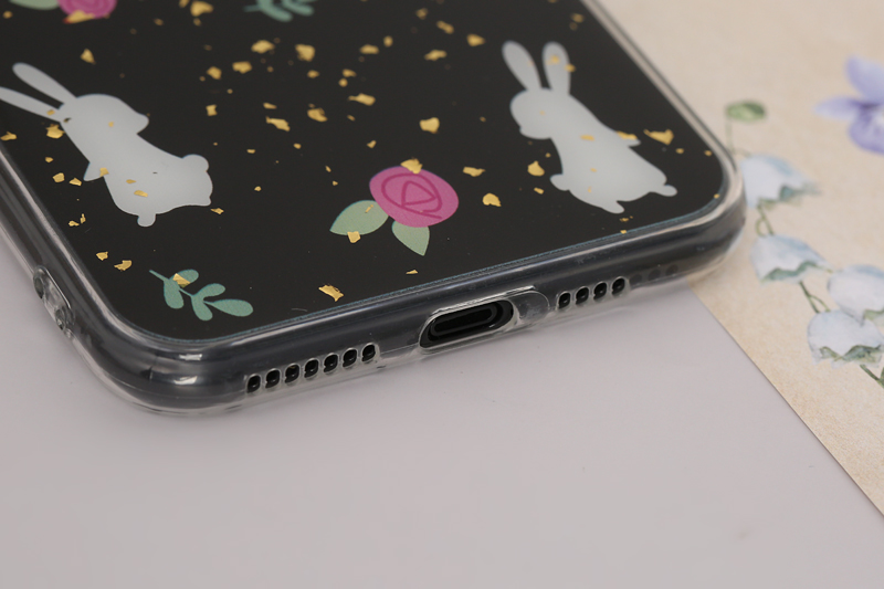 Ốp lưng iPhone XS Max Nhựa dẻo Epoxy acrylic MEEKER CN142509 Thỏ