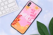 Ốp lưng iPhone XS Max Nhựa cứng viền dẻo Tempered glass OSMIA CKAC306 Hello