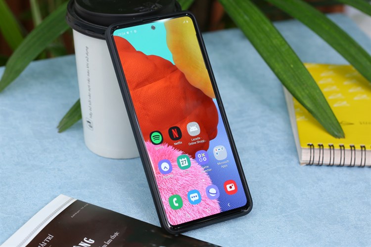 Ốp lưng Galaxy A51/A31 Nhựa dẻo Portude JM Màu Đen