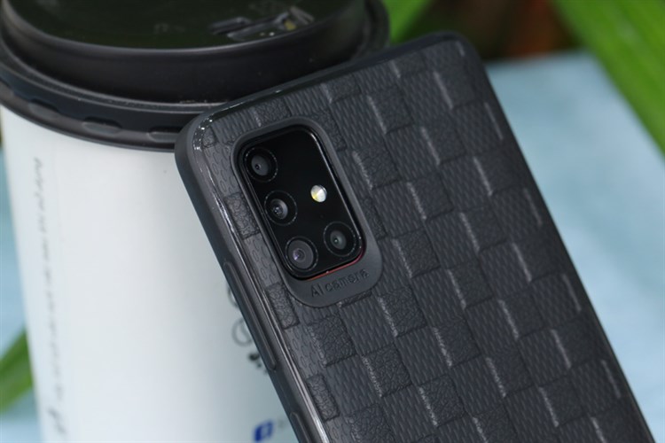 Ốp lưng Galaxy A51/A31 Nhựa dẻo Portude JM Màu Đen