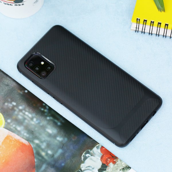 Ốp lưng Galaxy A51/A31 Nhựa dẻo H Shape TPU COSANO
