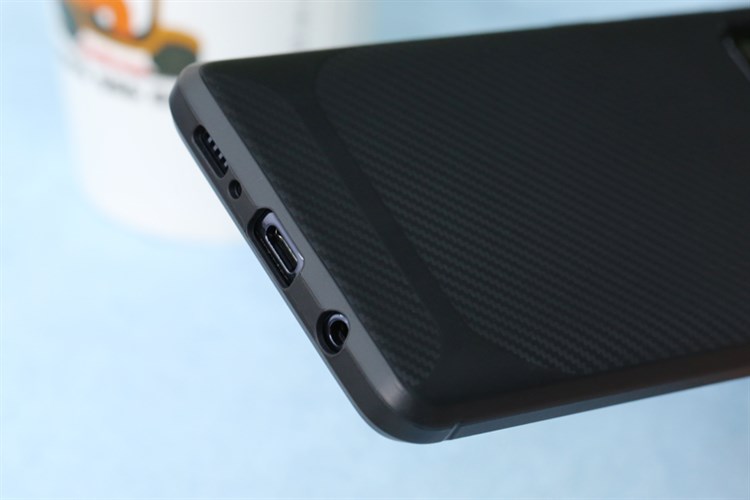 Ốp lưng Galaxy A51/A31 Nhựa dẻo H Shape TPU COSANO Màu Đen