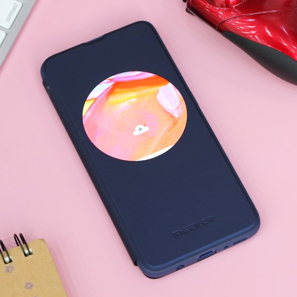 Ốp lưng Galaxy A70 Nhựa dẻo Techflip IV MEEKER Navy