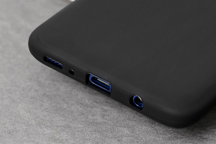Ốp lưng Galaxy A70 nhựa dẻo MIRIGE JM Đen Màu Đen