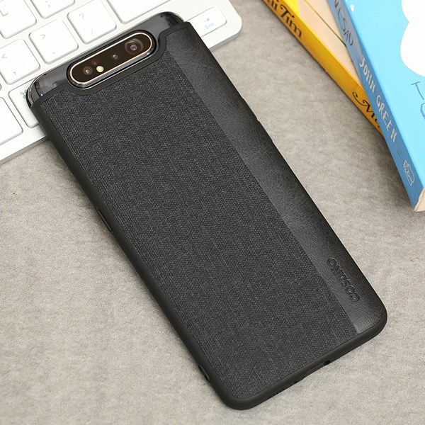 Ốp lưng Galaxy A80 nhựa dẻo Joint PU Case COSANO Đen