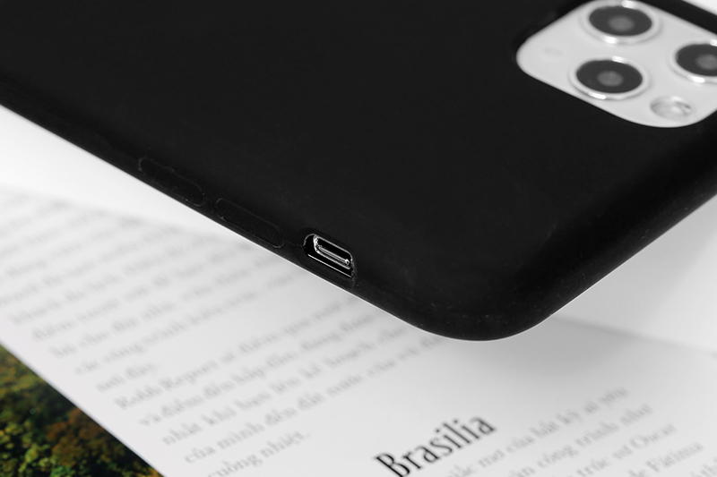 Ốp lưng iPhone 11 Pro Max Nhựa dẻo Liquid silicone B JM