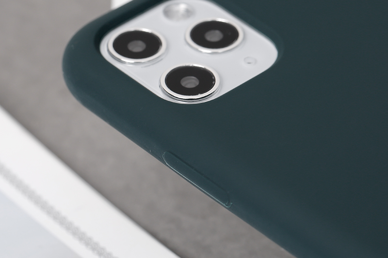 Ốp lưng iPhone 11 Pro Max Nhựa dẻo Liquid silicone B JM rừng thẳm