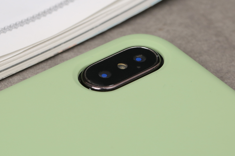 Ốp lưng iPhone X/Xs Nhựa dẻo Liquid silicone B JM Spearmint