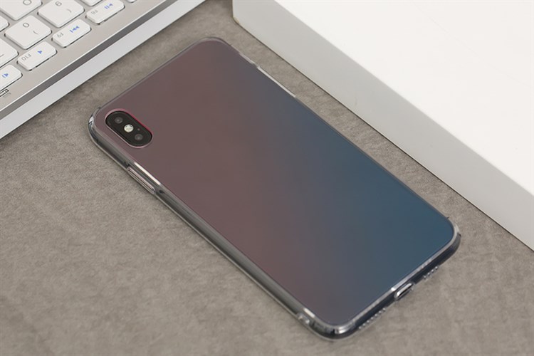 Ốp lưng iPhone XS Max Nhựa cứng viền dẻo Berty I JM Màu Hồng