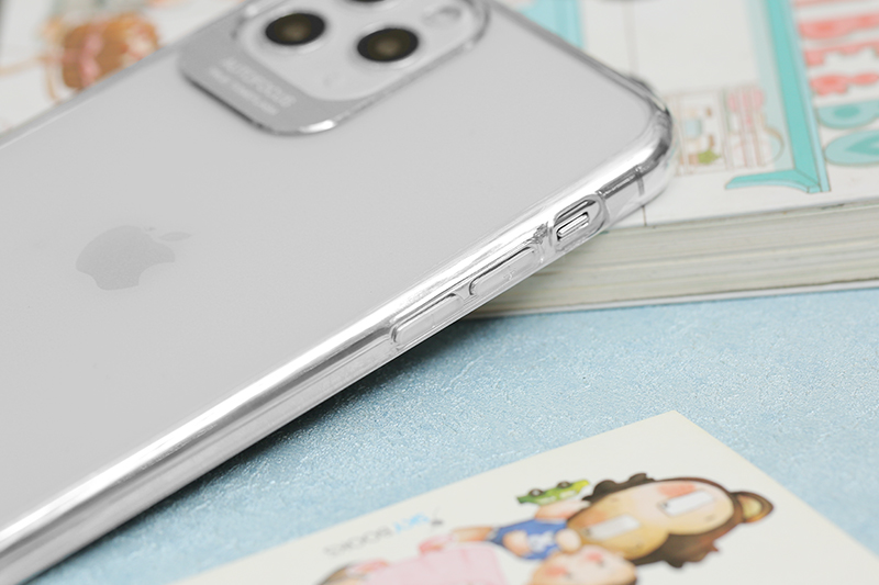 Ốp lưng iPhone 11 Pro Nhựa cứng viền dẻo Metalic MEEKER