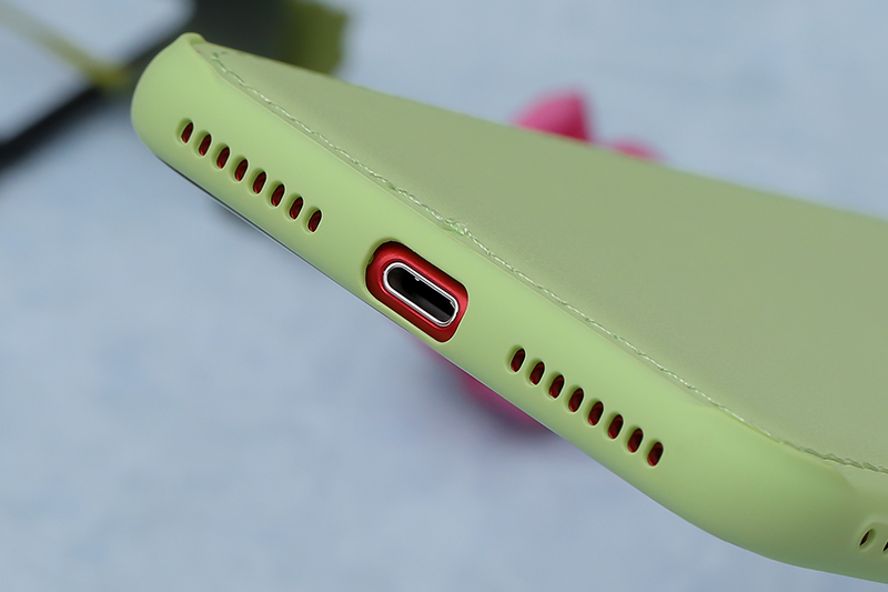 Ốp lưng iPhone 7 Plus/ 8 Plus Nhựa cứng viền dẻo PU Candy OSMIA Hà