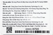 Ốp lưng iPhone Xs Max Nhựa cứng viền dẻo PU Candy OSMIA