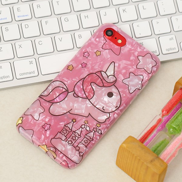 Ốp lưng iPhone 7/8 Nhựa dẻo Shell IMD 270 printing OSMIA Kỳ Lân