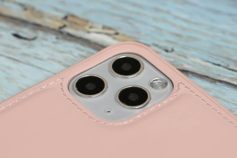 Ốp lưng iPhone 11 Pro Max Nhựa cứng viền dẻo PU Candy OSMIA