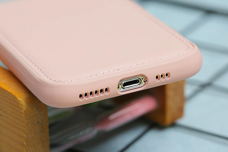 Ốp lưng iPhone 11 Pro Nhựa cứng viền dẻo PU Candy OSMIA