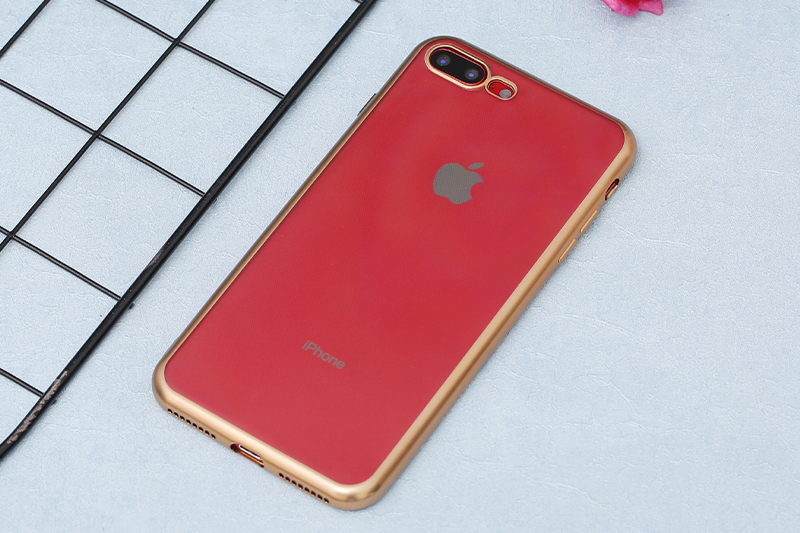 Ốp lưng iPhone 7 Plus/ 8 Plus Nhựa dẻo Electroplating Matte TPU COSANO