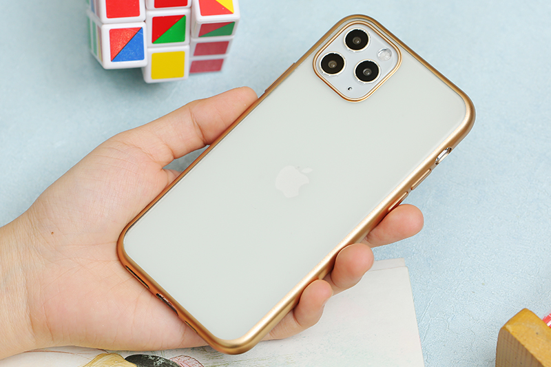 Ốp lưng iPhone 11 Pro Nhựa dẻo Electroplating Matte TPU COSANO