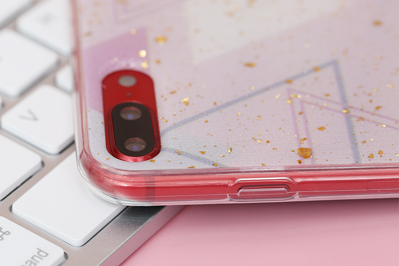Ốp lưng iPhone 7 Plus/ 8 Plus Nhựa dẻo Glue Case MEEKER TPU Tam giác