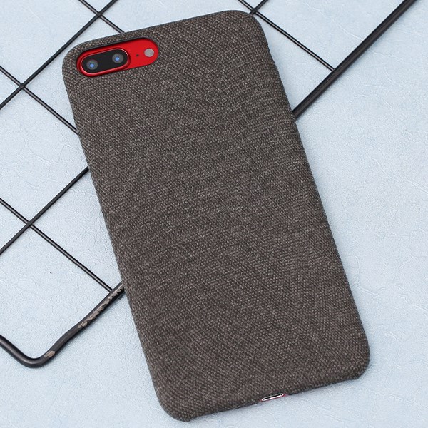 Ốp lưng iPhone 7 Plus/ 8 Plus Nhựa dẻo Fiber PU Case COSANO