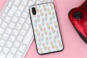 Ốp lưng iPhone X/Xs Nhựa dẻo Special Printing MEEKER TPU Lá