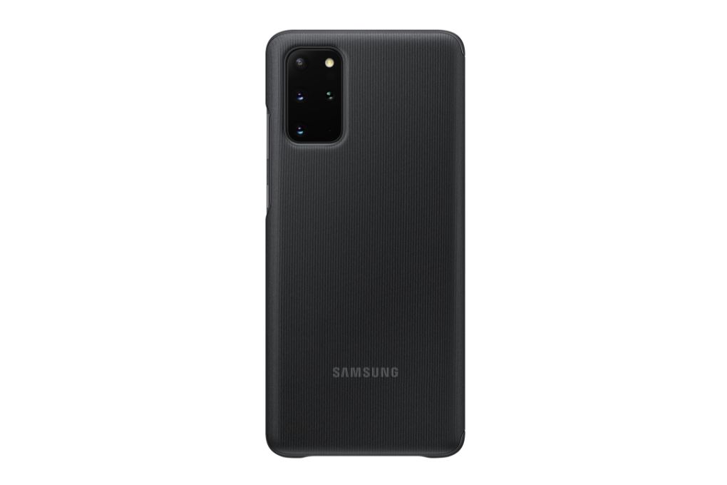 Bao da Galaxy S20+ nắp gập Clear View Cover Samsung Đen