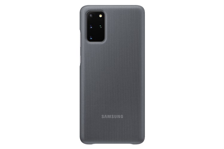 Bao da nắp gập Galaxy S20+ Clear View Cover Samsung Chính hãng Màu Xám