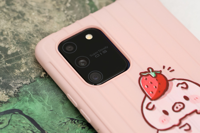 Ốp lưng Galaxy S10 Lite Nhựa dẻo Luggage Matte TPU Printing MEEKER TKS108 Heo