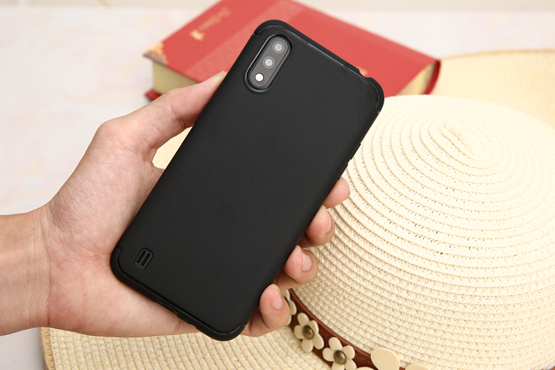 Ốp lưng Galaxy A01 Nhựa dẻo Taiga TPU COSANO