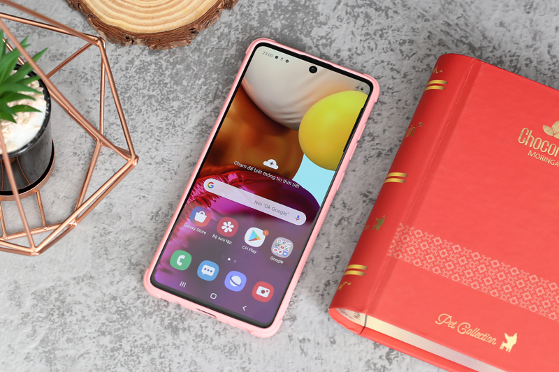 Ốp lưng Galaxy A71 Nhựa dẻo PUPY JM Cát Sand