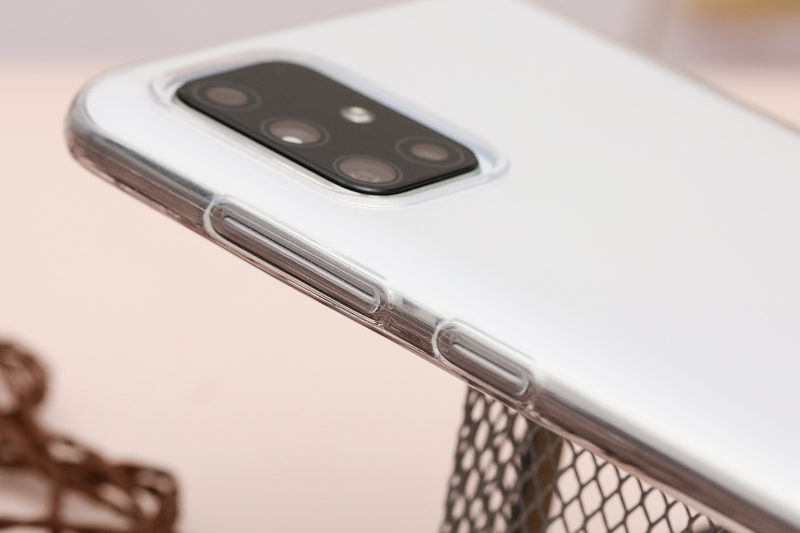 Ốp lưng Galaxy A71 Nhựa dẻo Nake Slim TPU JM Nake slim