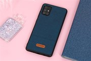 Ốp lưng Galaxy A71 Nhựa dẻo Logo PU Case COSANO