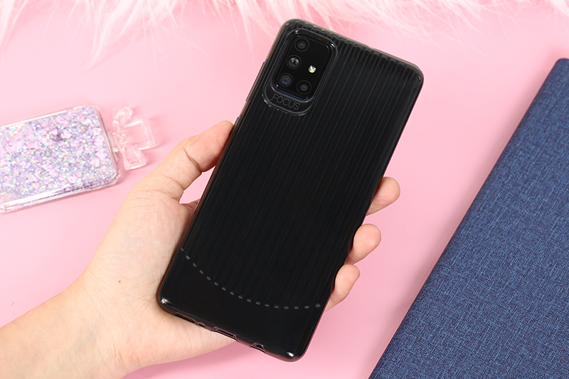 Ốp lưng Galaxy A71 Nhựa dẻo Glaze TPU COSANO