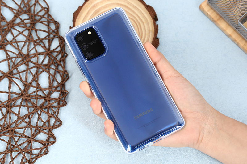 Ốp lưng Galaxy S10 Lite Nhựa dẻo Line Side TPU COSANO