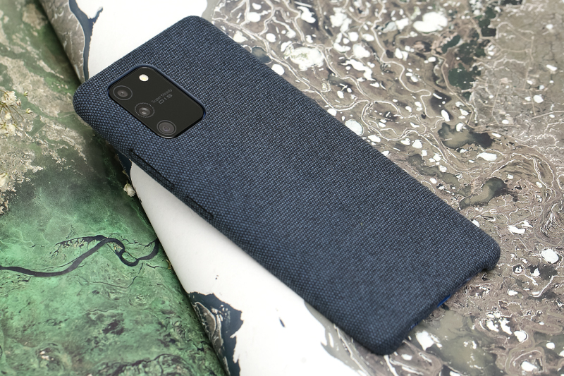 Ốp lưng Galaxy S10 Lite Nhựa dẻo Fiber PU Case COSANO