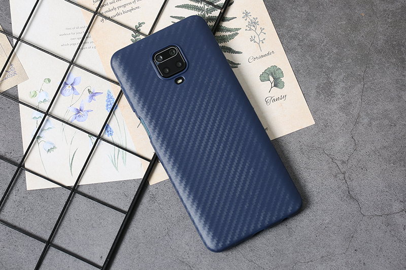 Ốp lưng Redmi Note 9s Nhựa dẻo Carbon Fibre TPU COSANO