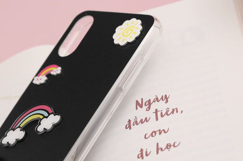 Ốp lưng Galaxy A01 dẻo JM CANDY TPU 3D STICKER CN10200108