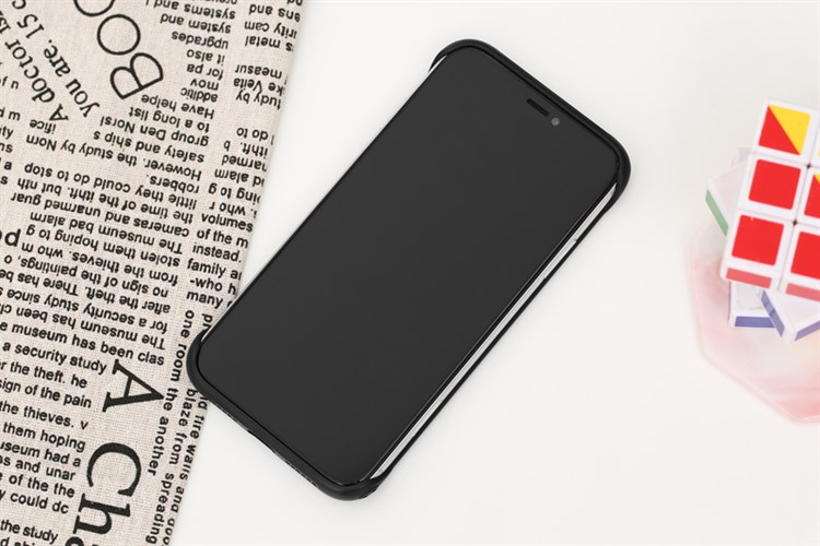 Ốp lưng iPhone 11 Nhựa dẻo Tempered Glass Frameless TPU COSANO CSP867 Seoul Màu Đen
