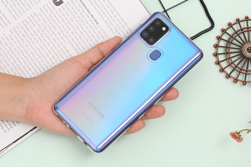 Ốp lưng Galaxy A21S Nhựa dẻo Nake slim JM TPU