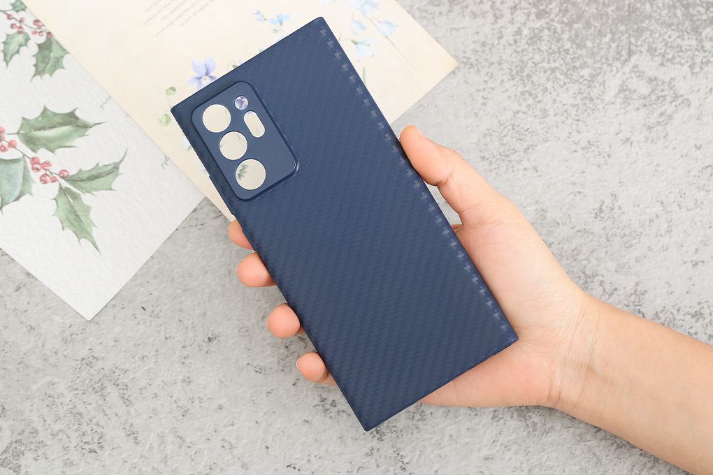 Ốp lưng Galaxy Note 20 Ultra Nhựa dẻo Carbon Fibre TPU COSANO